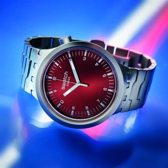 Montre discount swatch argent